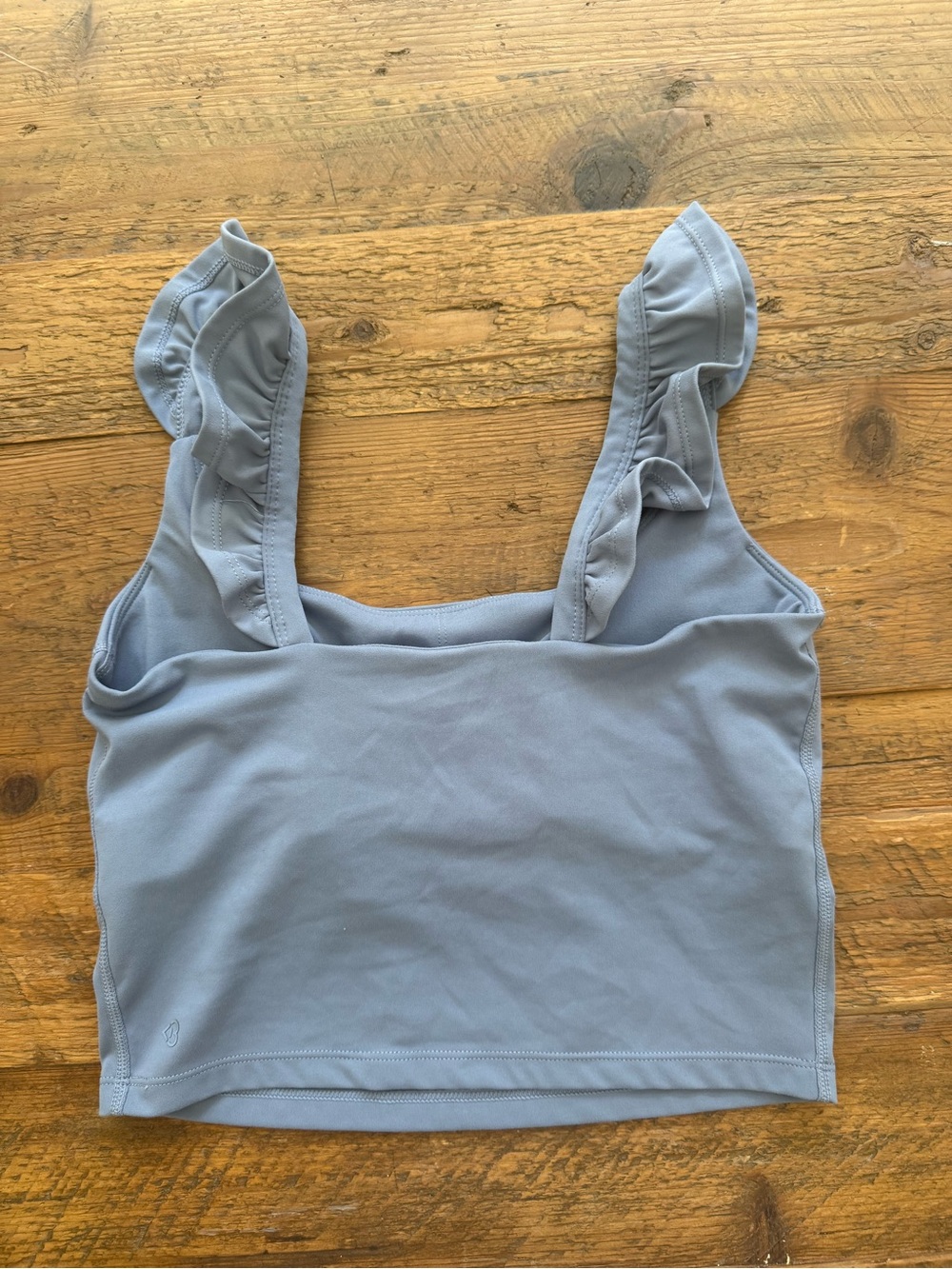 Blogilates Ruffle Strap Crop Bralette - Picture 2 of 3